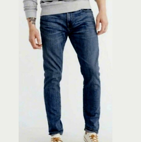 Abercrombie & Fitch Other - Men's Abercrombie Slightly Distressed Felix Super Skinny Stretch Jeans, 28x29